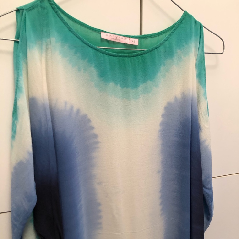 Calypso St Barth Silk Tunic Chic Resort wear